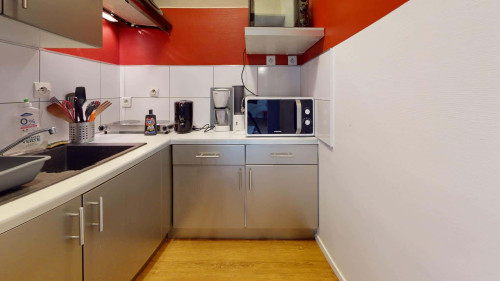 Apartment in Quai de la Jonelière, Nantes for 29 m²