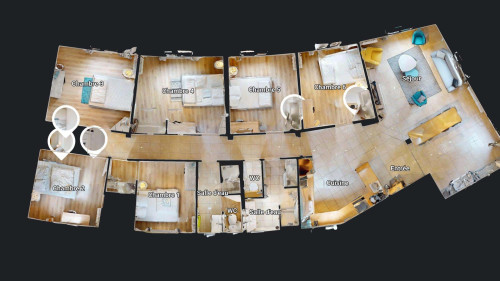 Room in Rue de l'Intendant le Nain, Poitiers for 146 m² with 6 bedrooms - Gallery - 14
