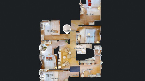 Room in Carré de Saxe, Rennes for 84 m² with 5 bedrooms - Gallery - 2