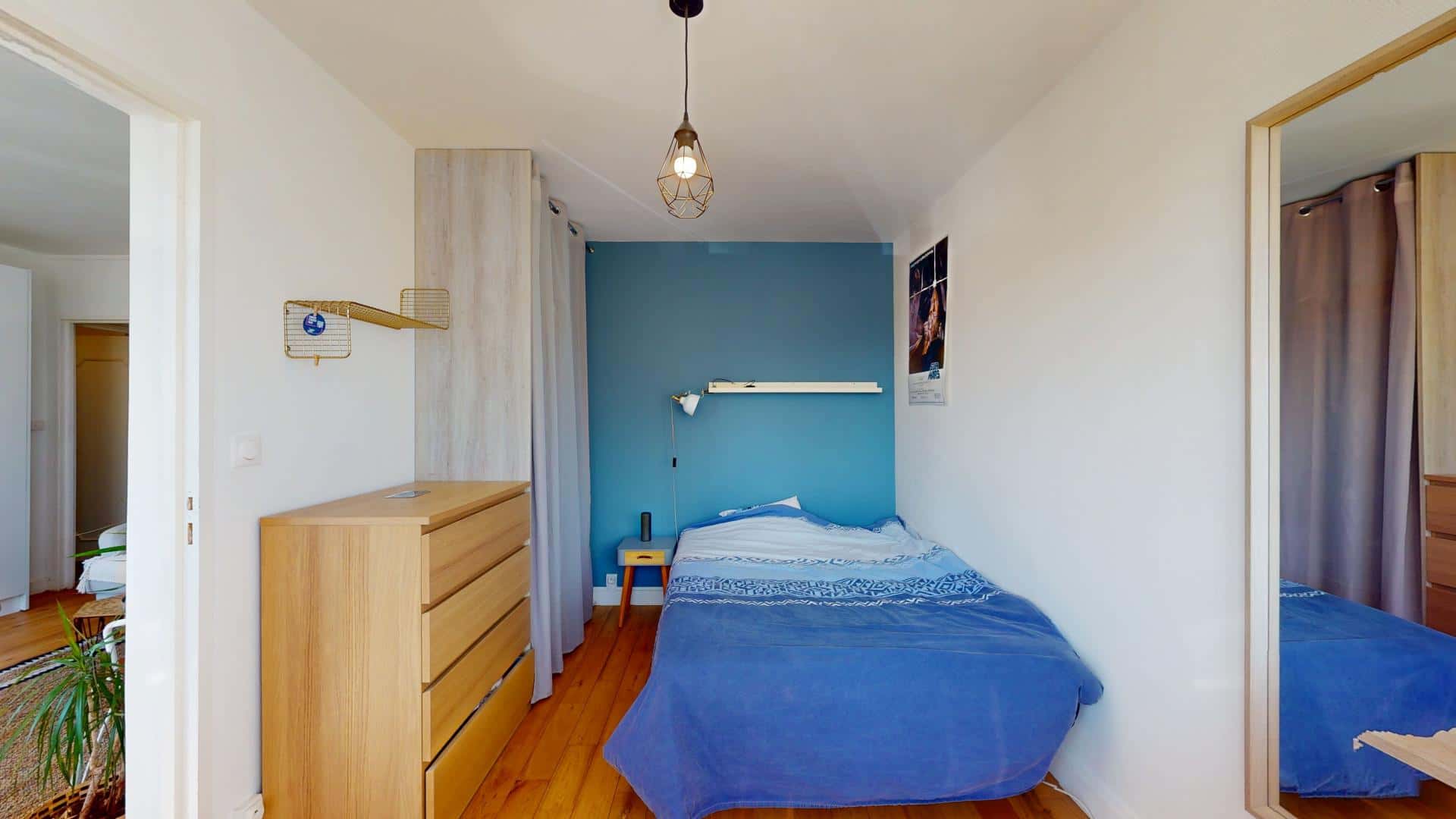Room In Square Des Cloteaux, Rennes For 80 M² With 4 Bedrooms - 1