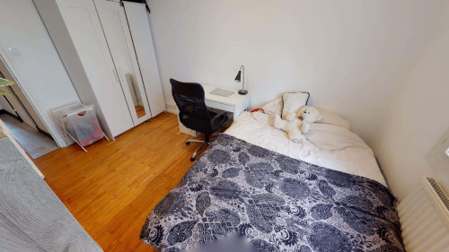 Room in Boulevard Joseph Vallier, Grenoble for 80 m² with 4 bedrooms