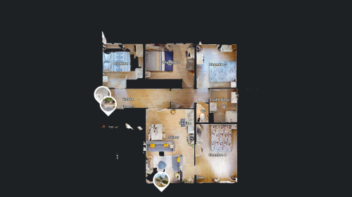 Room in Rue des Banchais, Angers for 79 m² with 3 bedrooms