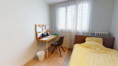 Room in Avenue Commandant l'Herminier, Villeurbanne for 78 m² with 4 bedrooms