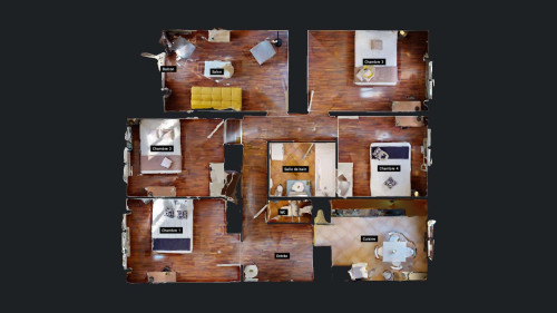 Room in Rue Louis Braille, Villeurbanne for 87 m² with 4 bedrooms - Gallery - 10