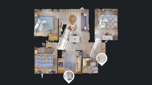 Room in Rue Franz Liszt, Saint-Martin-d'Hères for 60 m² with 3 bedrooms - Gallery - 6