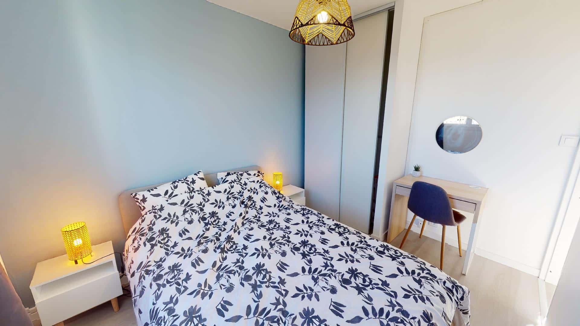 Room In Rue Franz Liszt, Saint-Martin-D'Hères For 60 M² With 3 Bedrooms - 1