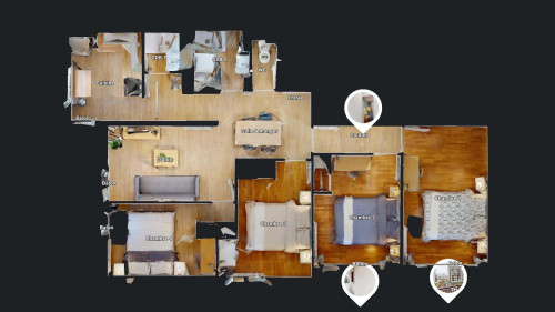 Room in Rue Barral de Montferrat, Grenoble for 84 m² with 6 bedrooms - Gallery - 11