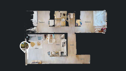 Room in Allée de la Limagne, Toulouse for 67 m² with 3 bedrooms