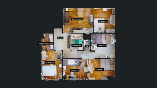 Room in Boulevard des États-Unis, Lyon for 80 m² with 4 bedrooms - Gallery - 6