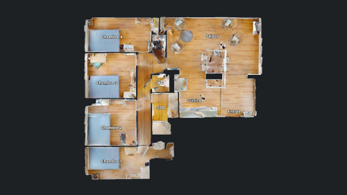 Room in Rue Edouard Branly, Bron for 86 m² with 5 bedrooms