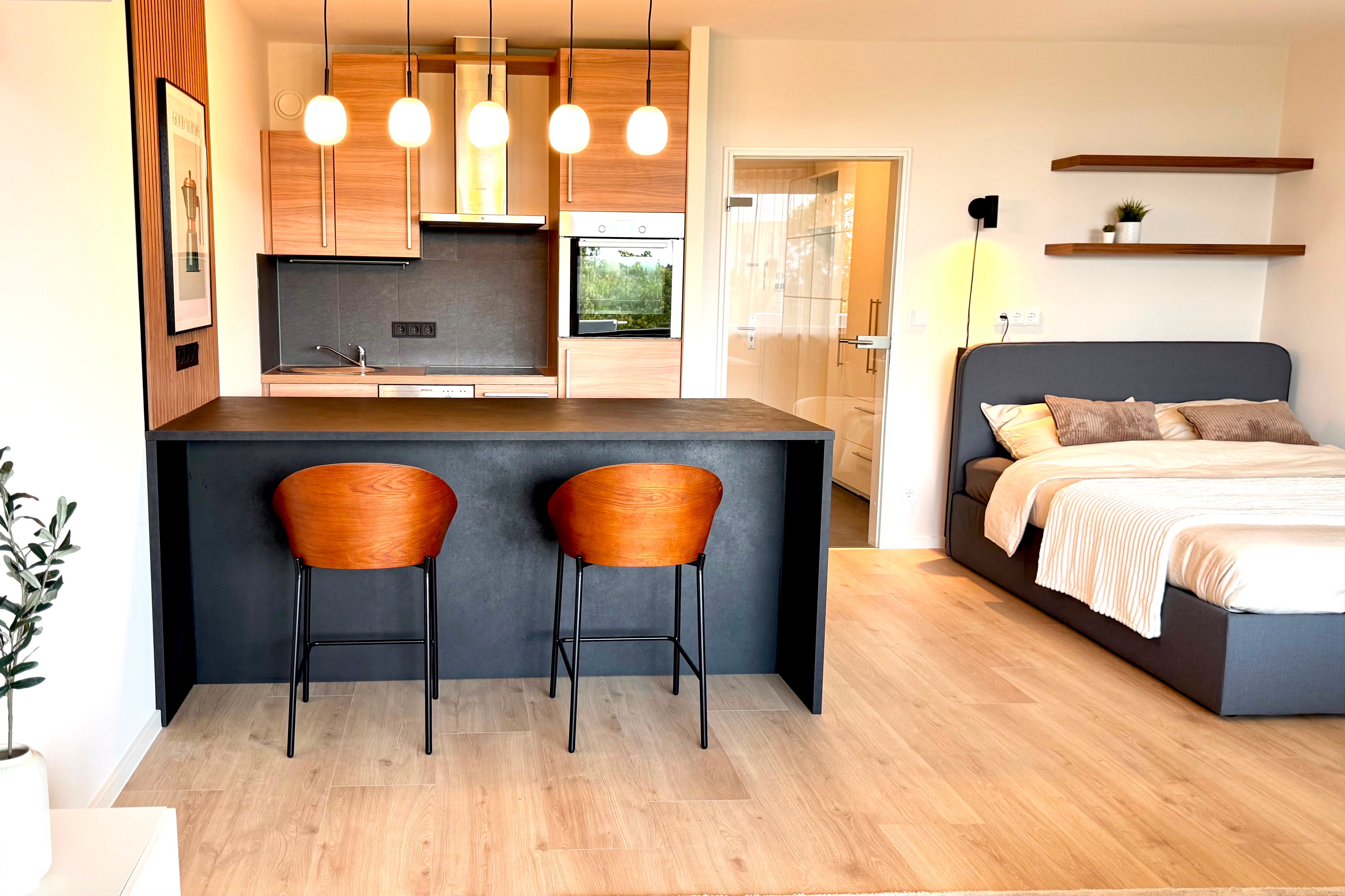 Move In With Just Your Suitcases…Fully Furnished Studio, Incl. Kitchen, Furniture, Electricity, Inte - 18