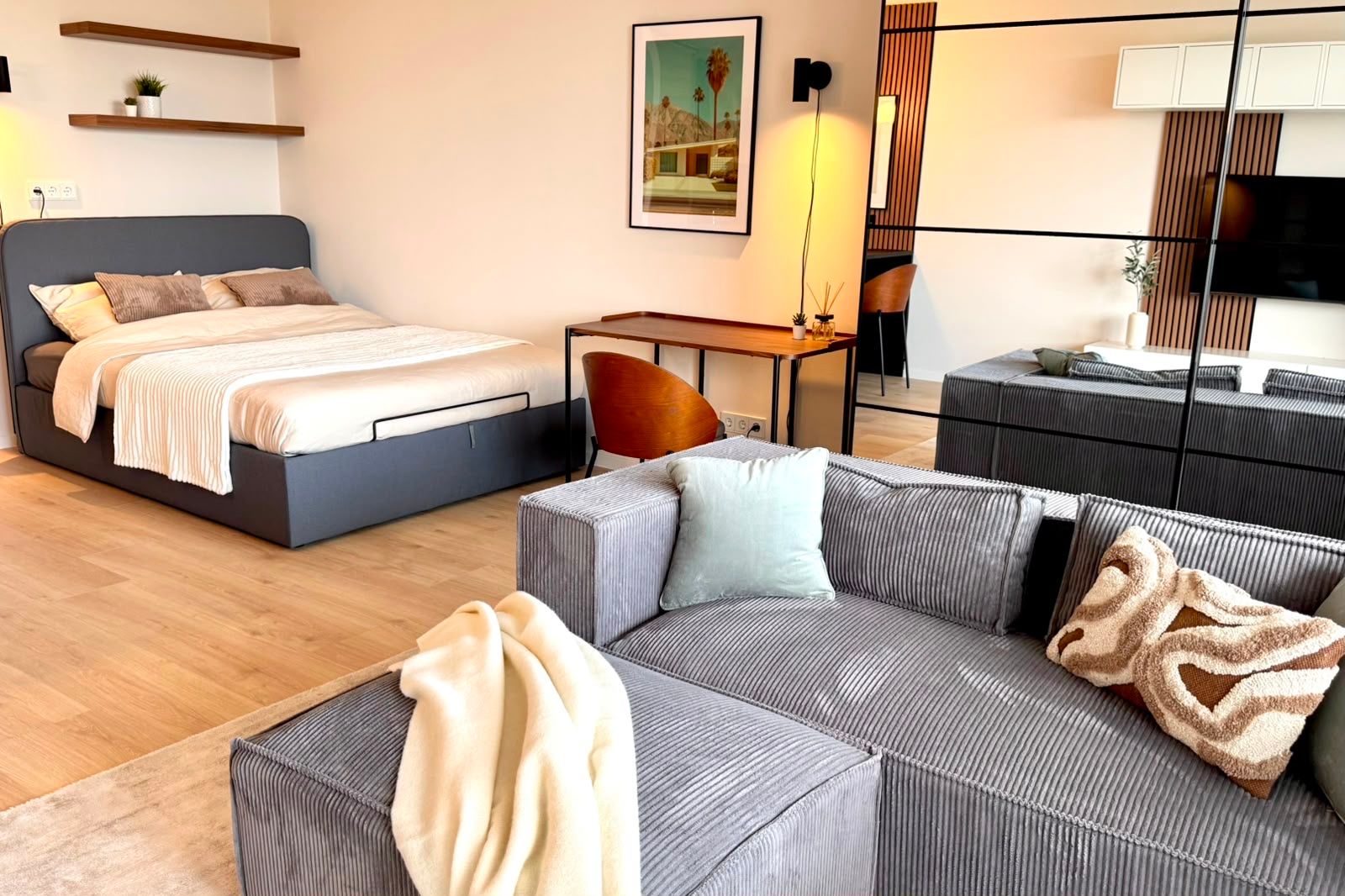 Move In With Just Your Suitcases…Fully Furnished Studio, Incl. Kitchen, Furniture, Electricity, Inte - 17