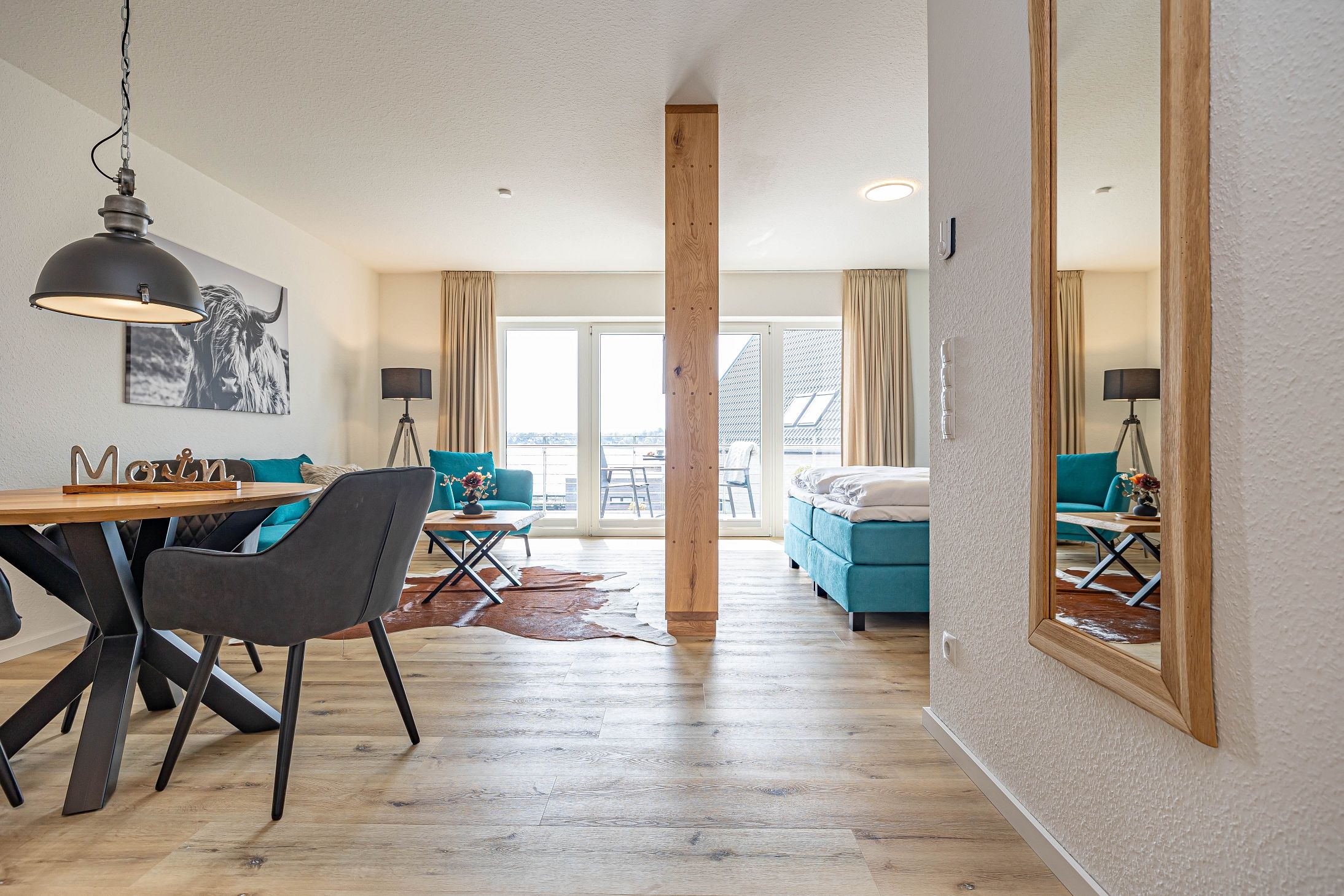 Beautiful Loft In Schleswig With Balcony Directly On The Water - 7