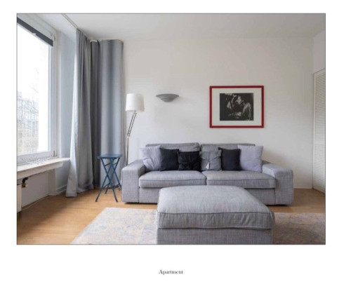 Top Apartment - incl. cleaning and laundry service, very sought-after location in Pempelfort, near the Rhine, subway at the doorstep to airport & train station