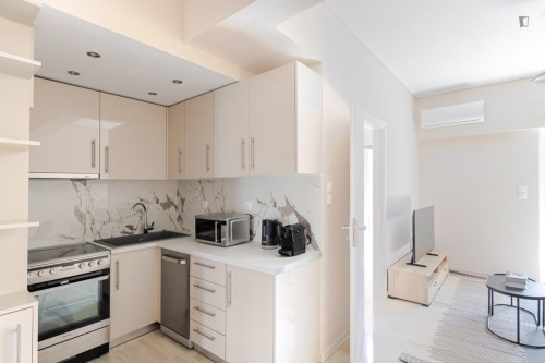 Welcoming 2-bedroom flat near the Megaro Moussikis subway station - Gallery - 12