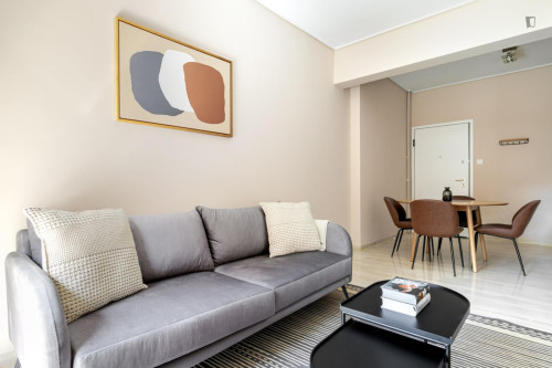 Welcoming 2-bedroom flat near the Megaro Moussikis subway station - Gallery - 14