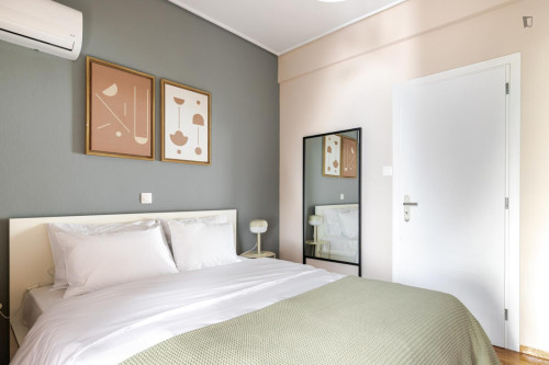 Welcoming 2-bedroom flat near the Megaro Moussikis subway station - Gallery - 17