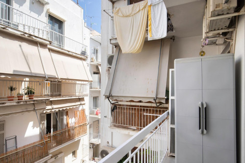 Bright 2-bedroom flat near the Megaro Moussikis subway station