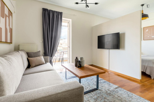 Inviting 1-bedroom flat near the Business College of Athens - Gallery - 7