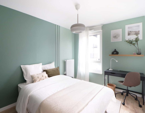 Rent this beautiful 13 m² bedroom in an apartment in coliving in Schiltigheim - ST79