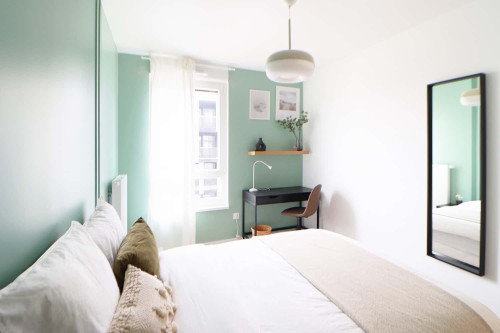 Rent this beautiful 13 m² bedroom in an apartment in coliving in Schiltigheim - ST79