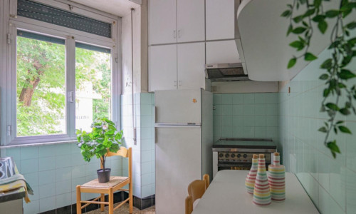 Pleasant double bedroom in Quartiere X Ostiense