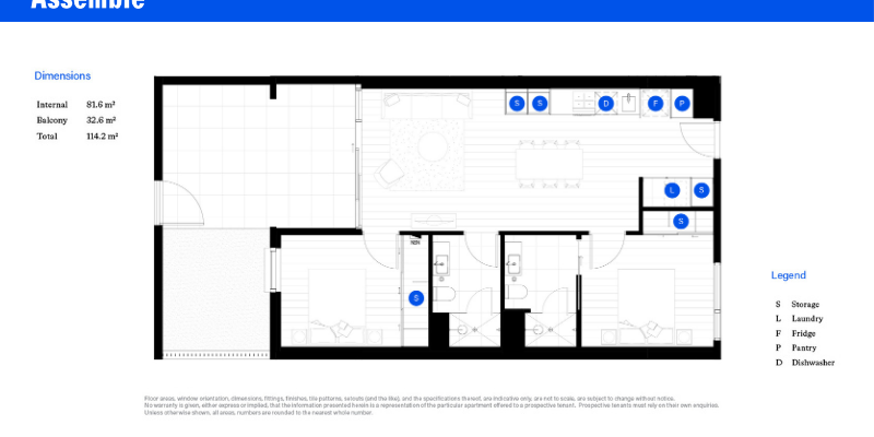 2 Bed 2 Bath - 7