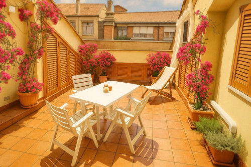 Bright Penthouse Studio with Private Terrace Bills Included - Gallery - 8