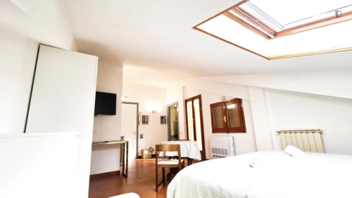 Bright Penthouse Studio with Private Terrace Bills Included - Gallery - 21