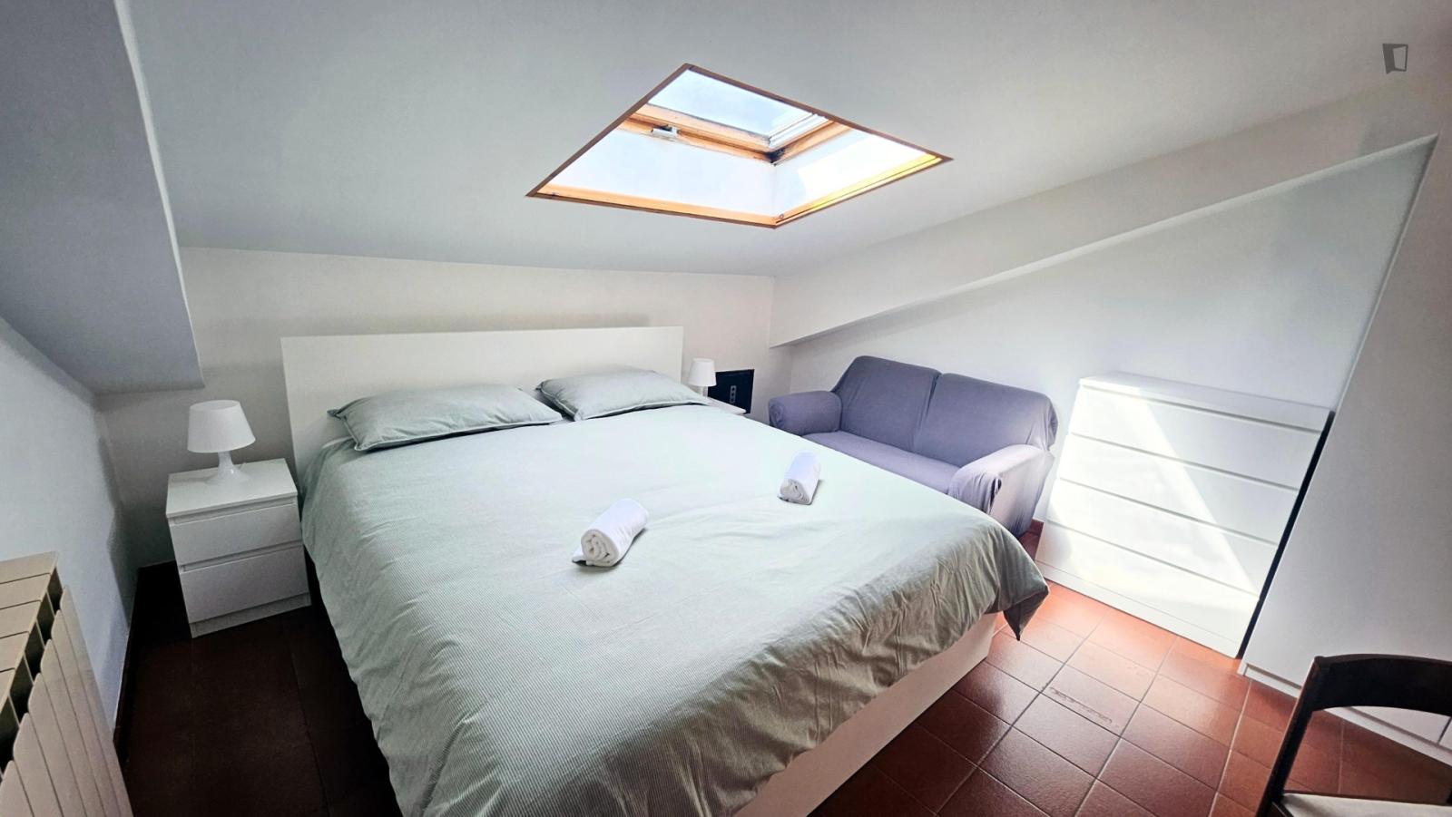 Bright Penthouse Studio With Private Terrace Bills Included - 1