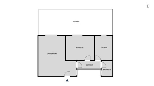 Luminous 1-bedroom flat in Nea Filothei
