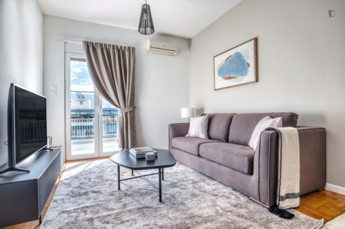 Luminous 1-bedroom flat in Nea Filothei - Gallery - 13