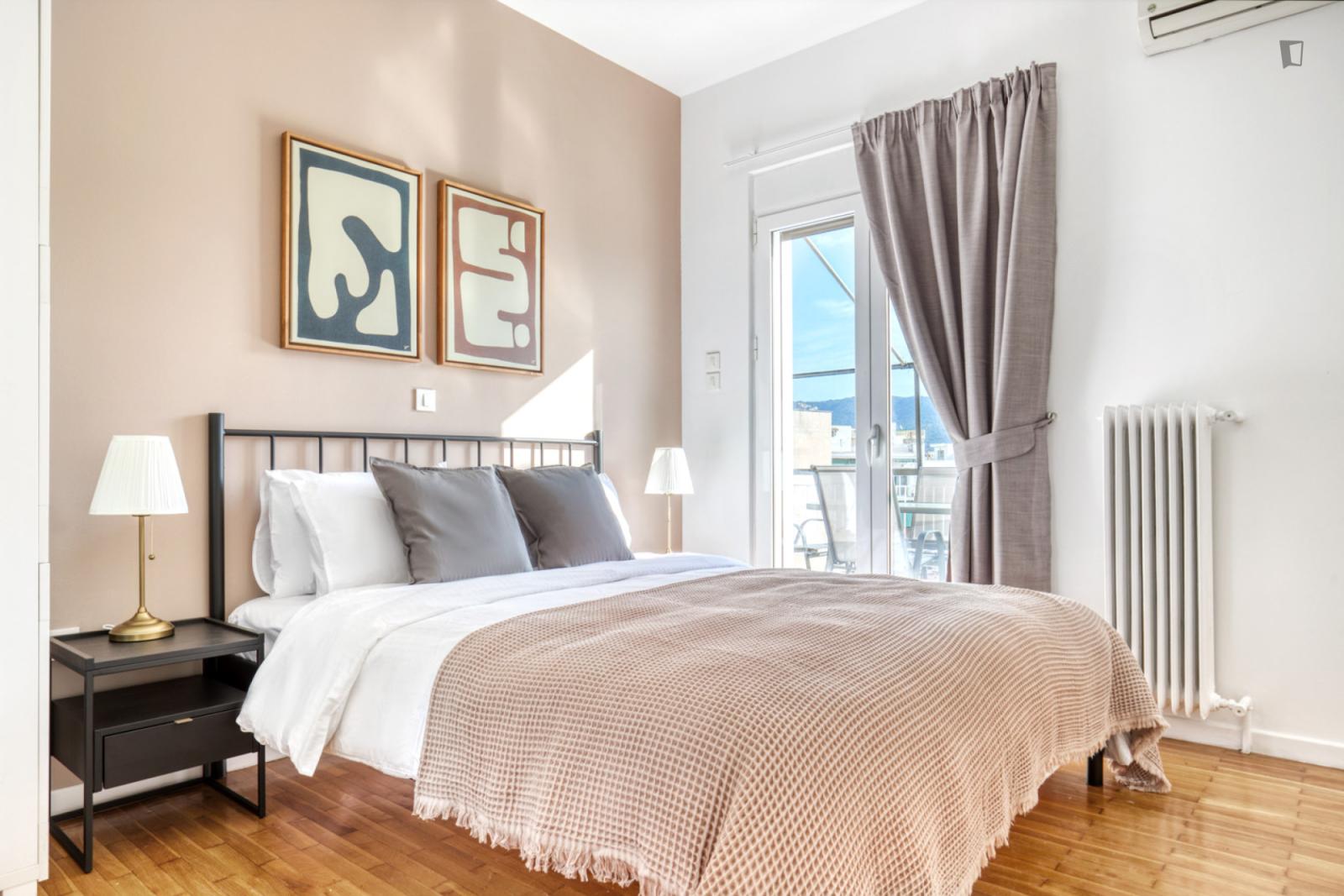 Luminous 1-Bedroom Flat In Nea Filothei - 1