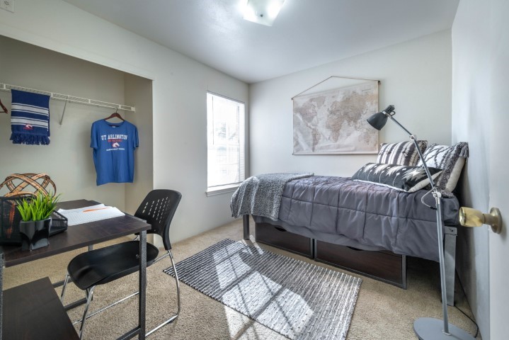  2 Bedroom - 2 Bath Furnished  -  Centennial Court, UTA Housing  - Gallery -  1
