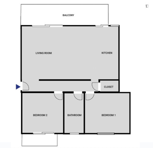 Welcoming 2-bedroom flat in Paleo Faliro