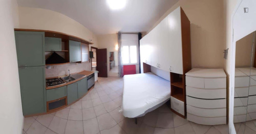 Apartment in Via Pianoro, Roma for 27 m²