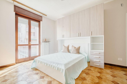 Inviting double bedroom in Affori