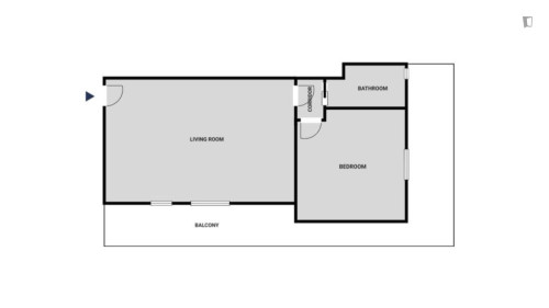 Comfortable 1-bedroom flat in Marousi