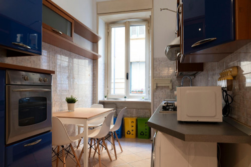Bright double bedroom in a 4-bedroom apartment, near Lima metro station - Gallery - 6