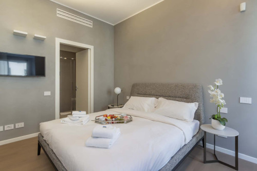 Central Tower S. Babila - Elegante trilocale con rooftop - Gallery - 16