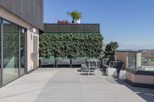 Central Tower S. Babila - Elegante trilocale con rooftop - Gallery - 6
