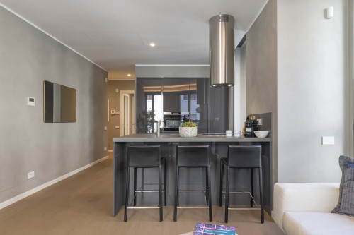 Central Tower S. Babila - Elegante trilocale con rooftop - Gallery - 48