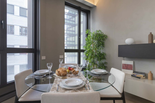 Central Tower S. Babila - Elegante trilocale con rooftop - Gallery - 36