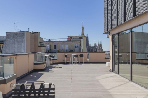 Central Tower S. Babila - Elegante trilocale con rooftop - Gallery - 7