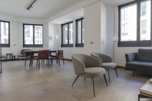 Central Tower S. Babila - Elegante trilocale con rooftop - Gallery - 22