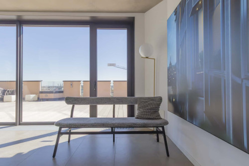 Central Tower S. Babila - Elegante trilocale con rooftop - Gallery - 18