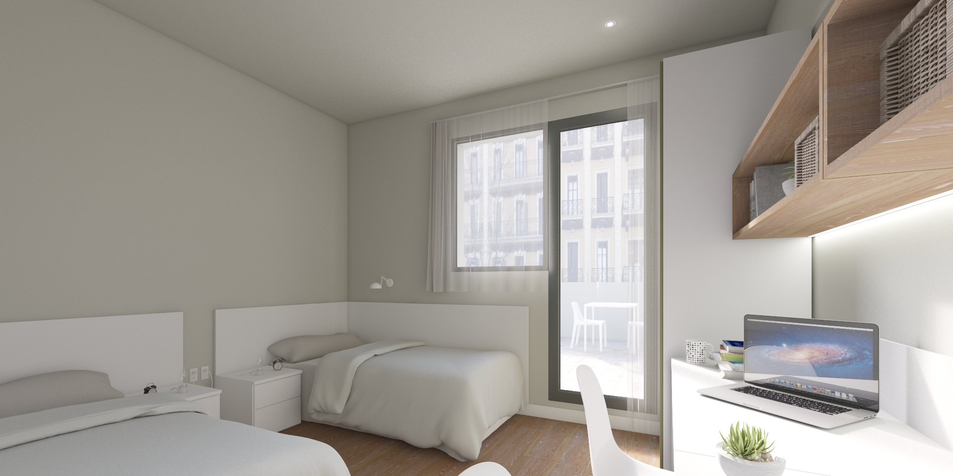  Double To Share With Terrace  -  Xior Paseo de Gracia  - Gallery -  1