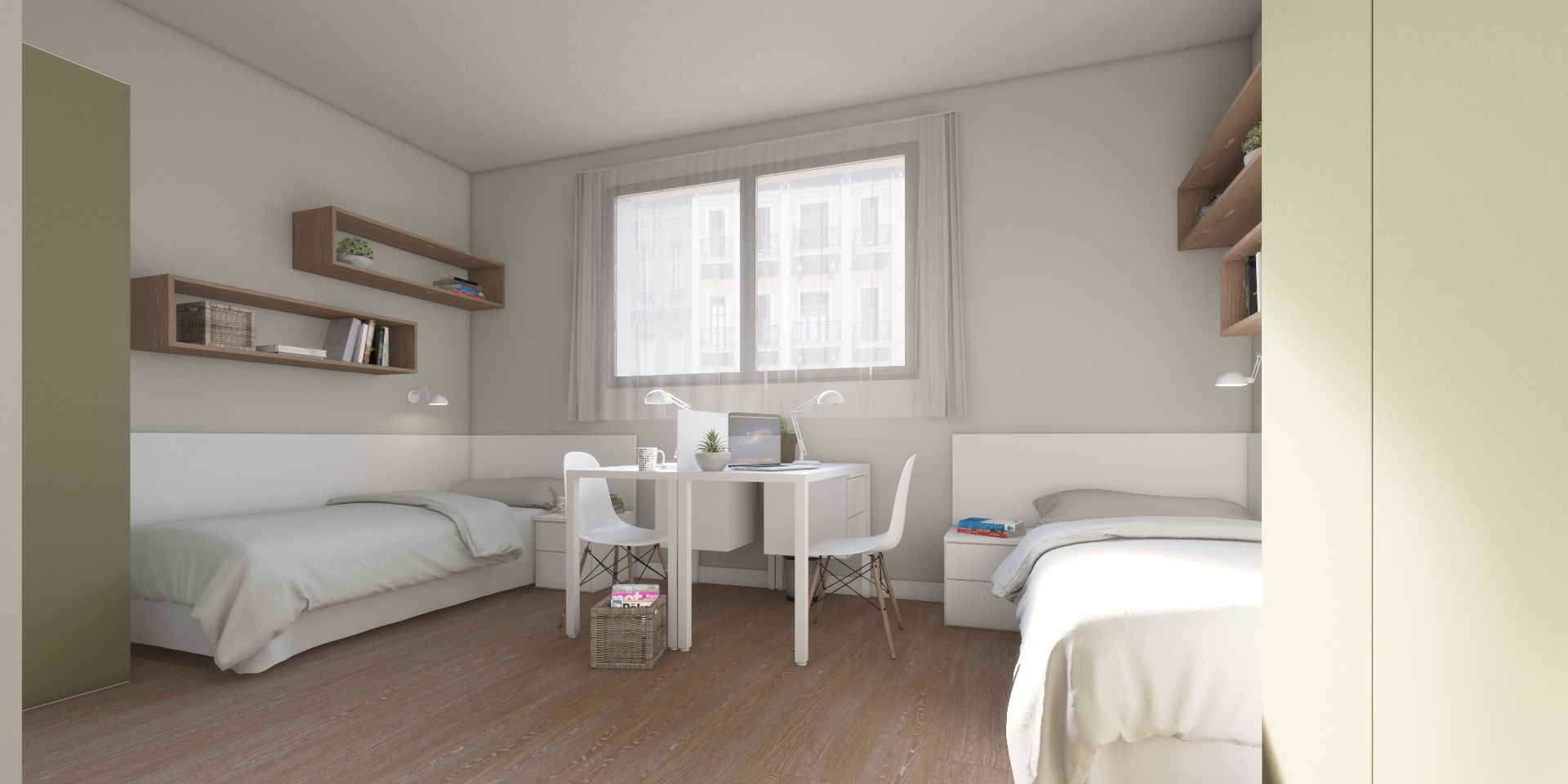  Studio Double To Share XL  -  Xior Paseo de Gracia  - Gallery -  1