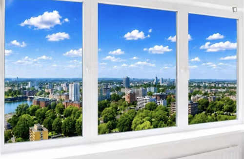  11th-Floor Rotterdam Skyline  Harbour Views  1-Minute Walk to Erasmus University  - Gallery - 24