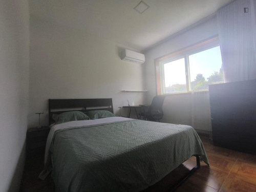 Lovely double bedroom in a 5-bedroom flat